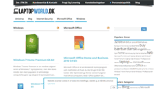 Desktop Screenshot of laptopworld.dk